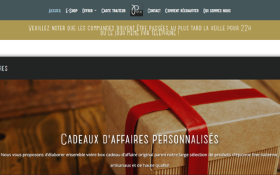 Comment masquer ou modifier le bandeau sur la page d’accueil de mon site web ?